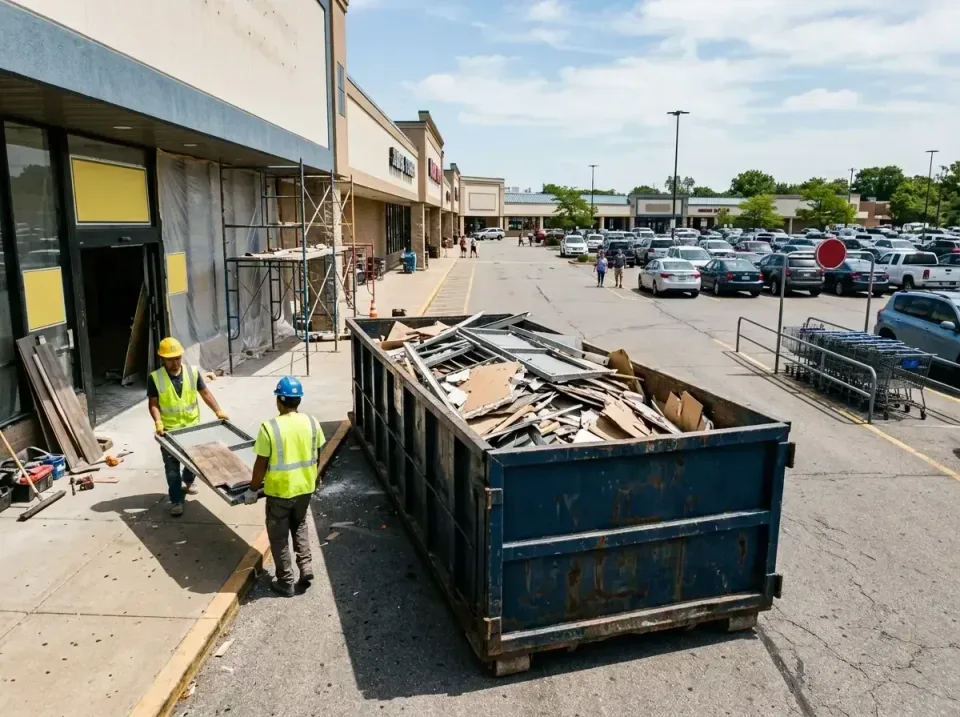 retail-store-renovation-debris-003 — frequently asked questions, Roll-off Dumpster Rentals in Breezy Point, MN